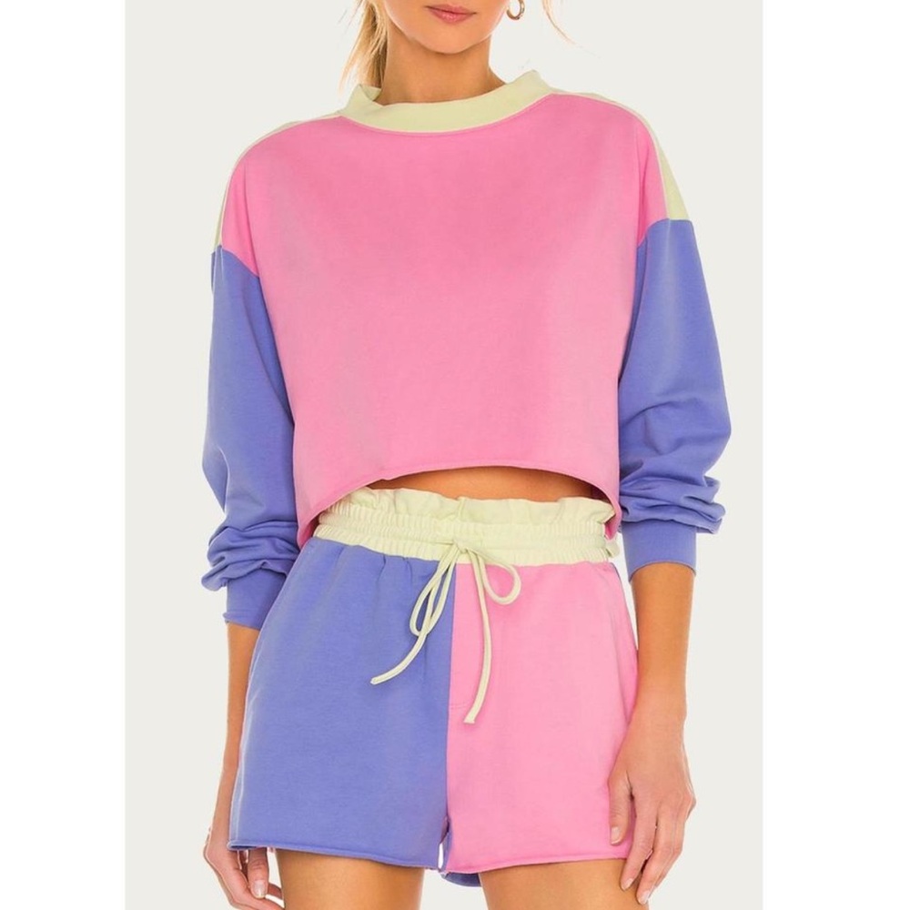 Beach Riot Ava Sweatshirt Sherbert